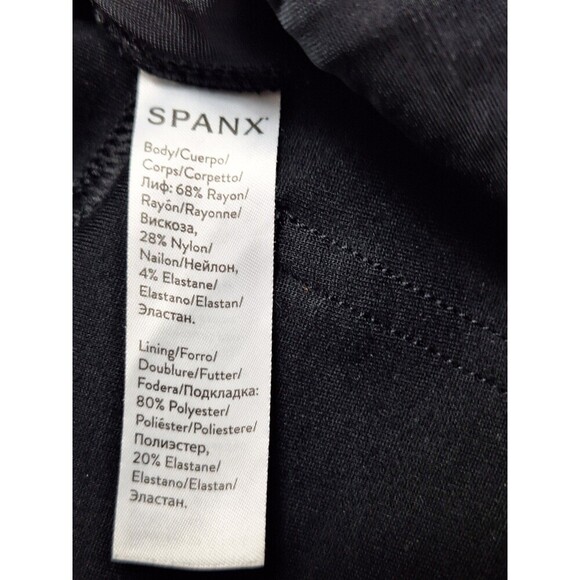 SPANKS ANKLE LEGGINGS JEGGINGS‎ Pull-On PANTS BLACK Size Large - Picture 7 of 7